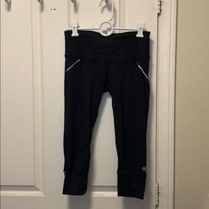 Athleta cropped leggings: XS petite